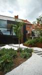 Allée de jardin et espace paysager