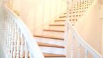 Un escalier un quart tournant à Saint Pair sur Mer
