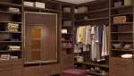Dressing éclairage cosy