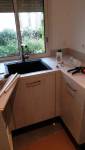 Arrière cuisine en cours de travaux