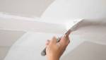 Rénovation du plafond avec un neduit
