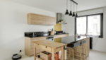 Cuisine équipée - Rénovation complète d'une maison de 130 m² à Vertou