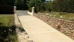 Allée de jardin - paysagiste 77, maçon 77, entreprise de maçonnerie 77, jardinier 77