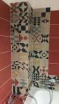 Carrelage à motifs géométriques et colorés - Gestel (56530)