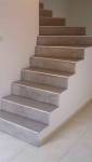 rénovation escalier en béton ciré Landerneau-Morlaix-Saint-Renan (29) 