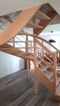 Escalier moderne sur mesure bois et métal