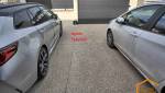 Allée carrossable en béton désactivé (Tigery 91250)