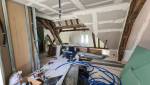 Les combles en travaux