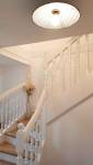 Un bel escalier en hêtre à Saint Pair sur mer