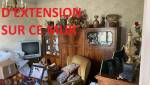 Salon avant création de l'extension pour la salle à manger (Yerres 91330)