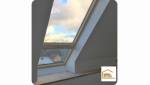 Pose d'un Velux cabrio à Saint Pair sur Mer (50380).
