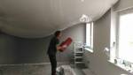 Installation d'un plafond tendu à chaud - Caudan (56850)