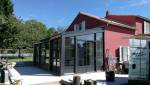 Chantier en cours - création d'une verrière de 30 m² à Vertou (44)