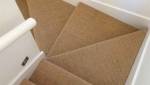 Sisal dans un escalier