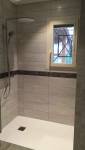 Création d'une douche à l'italienne à Dourdan