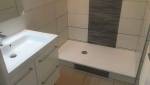 aménagement salle de bain avec douche à l'italienne Annecy (74) 