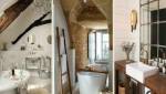 Salle de bains esprit campagne chic