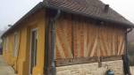 Rénovation de la façade d'une maison à Honfleur
