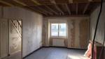Salon pendant les travaux de rénovation de maison Nantes (44200)