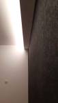 Mur texturé et éclairage indirect à Riedisheim