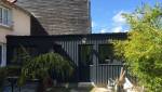 Extension de 20 m² en bardage bois peint à St Sébastien (44)