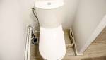 WC sur pied moderne