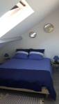 Chambre lit double sous comble