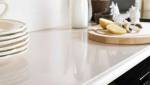 Plan de cuisine en Quartz blanc