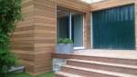 Extension d'une maison en bardage bois à Sèvres