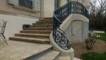 Rénovation des escaliers en Pierre dans un chateau classé - Monts du Beaujolais (69)