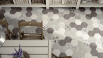 carreaux de ciment mosaïque cuisine