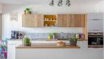 Rénovation d'un appartement avec cuisine ouverte sur l'espace séjour, Lyon 