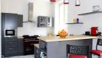 cuisine avec plan de travail en bois - Aix-les-Bains (73)  