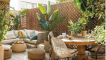 Terrasse avec brise-vue