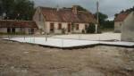 Destruction d'une vieille grange pour reconstruction à neuf à Veilleins (41)
