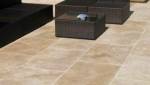 Terrasse travertin à Gif-sur-Yvette (91)