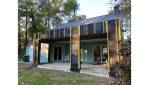 EXTENSION EN BOIS PAR LE COURTIER DE LA MAISON DES TRAVAUX VANNES SARZEAU PENESTIN