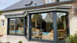 Extension de maison à Vertou avec une verrière en aluminium