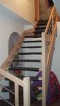 Escalier pour aménagement de combles dans plafond béton à BLOIS (41)