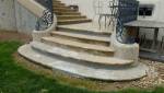 Rénovation des escaliers en Pierre dans un chateau classé - Monts du Beaujolais (69)