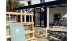 VERRIERE POUR UNE TERRASSE DE RESTAURANT A DAMGAN 56750