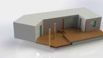  Modélisation 3D de la terrasse