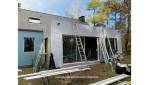 EXTENSION EN BOIS A FEREL PAR LA MAISON DES TRAVAUX VANNES SARZEAU PENESTIN
