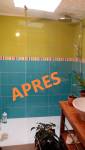 Salle de bain avant rénovation 
