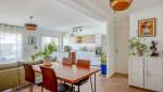 Rénovation d'un appartement avec cuisine ouverte sur l'espace séjour, Lyon 