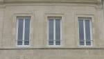 Restauration de façade (en pierre de taille) à Luc sur Mer (côte de Nacre, proche Ouistreham)
