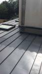 Couverture en zinc quartz à joint debout sur extension - Nantes 44