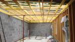 Extension bois en construction à Jullouville