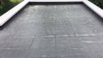 Toit plat (non accessible) en géomembrane d'une extension - Nantes 44