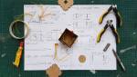 Croquis de plan pour préparer permis de construire